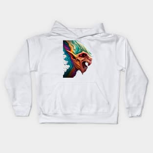 crazy alien Kids Hoodie